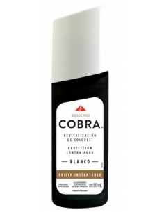 Cobra Brillo 60c Cuero Blanco
