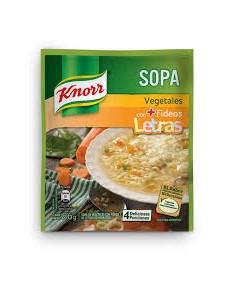 Sopa Knorr Casera Letras