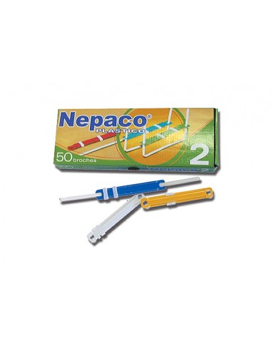 Broche Nepaco Plast 50u
